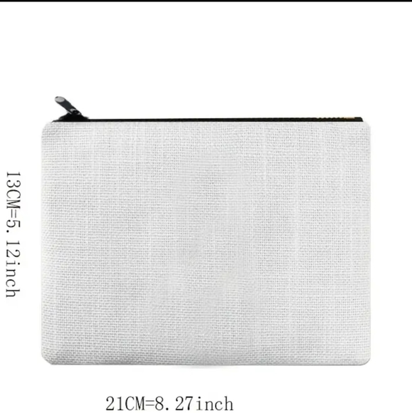 NEW Frida Kahlo Butterfly Canvas Zipper Pouch - Picture 5 of 8